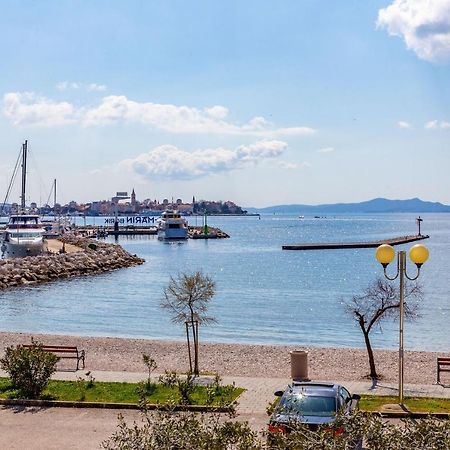 Mare-More Studio W Balcony And Beach Front And View Zadar Exteriör bild